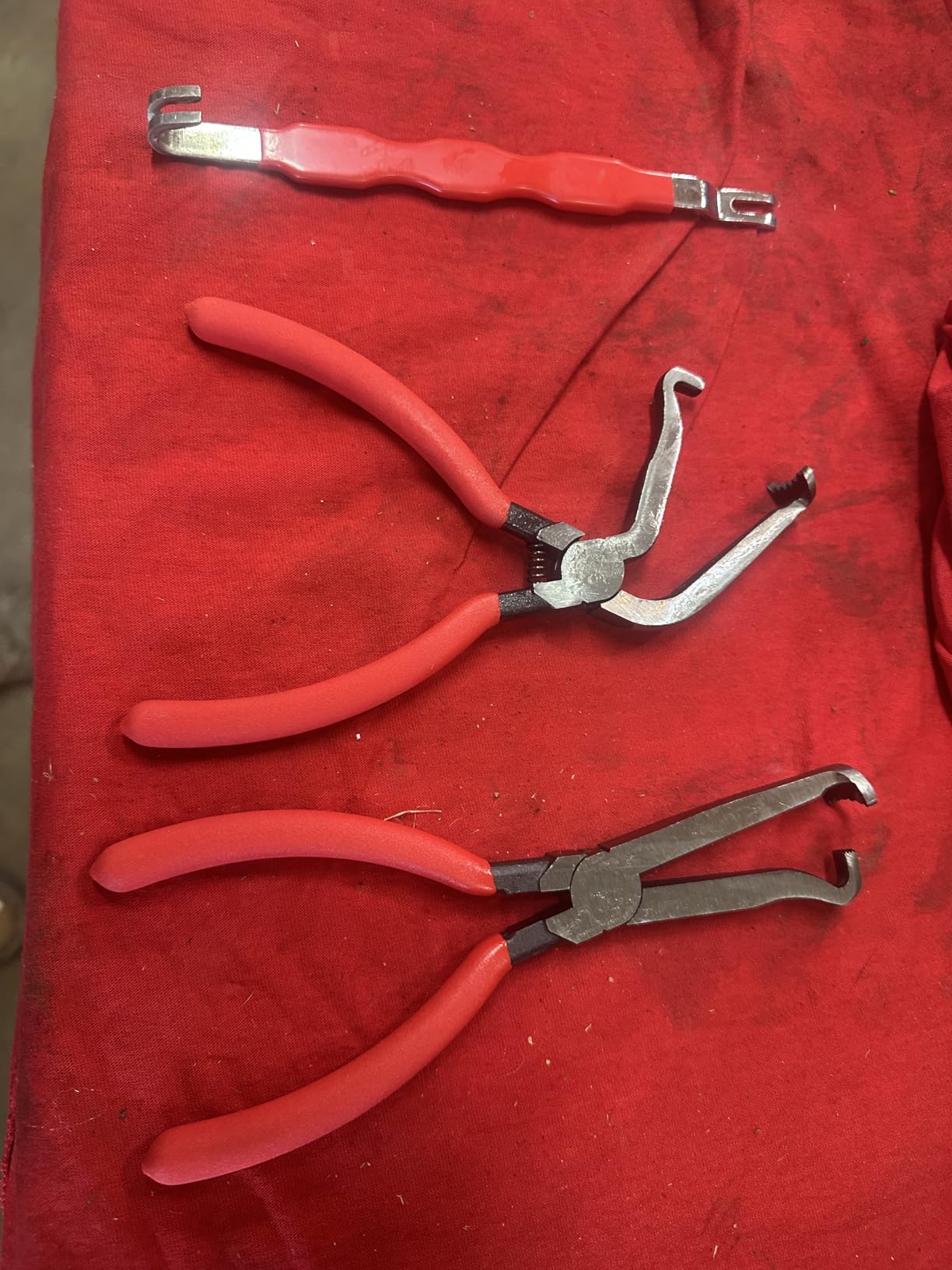3PCS Electrical Disconnect Pliers, Upgrade Electrical Connector Pliers, Automotive Electrical Connector Removal Tool, Automotive Electrical Terminal Connector Separator Removal Tool for Cars customer photo 1