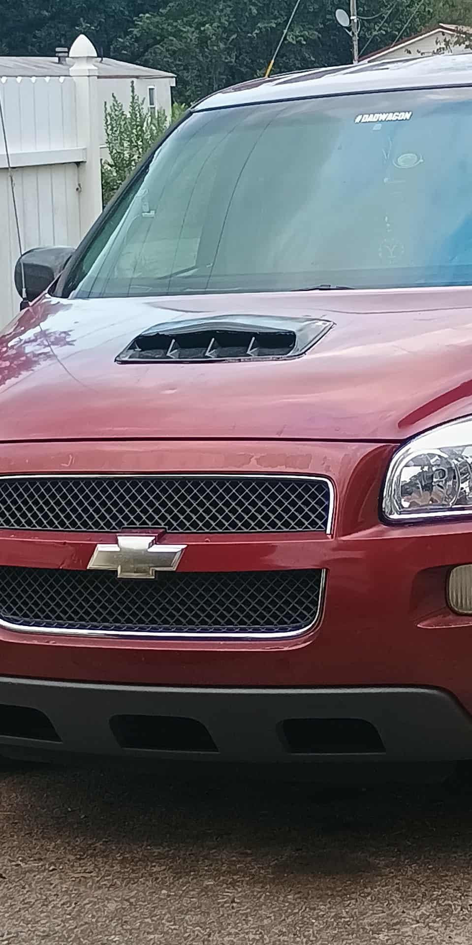 Car Hood Vents, Vehicle Scoop Turbo Bonnet Hood Air Flow Intake Cover, Automotive Exterior Decorative Engine Cooling Intake Vent Trim Accessories, Universal for SUV RV Truck (Black) customer photo 2