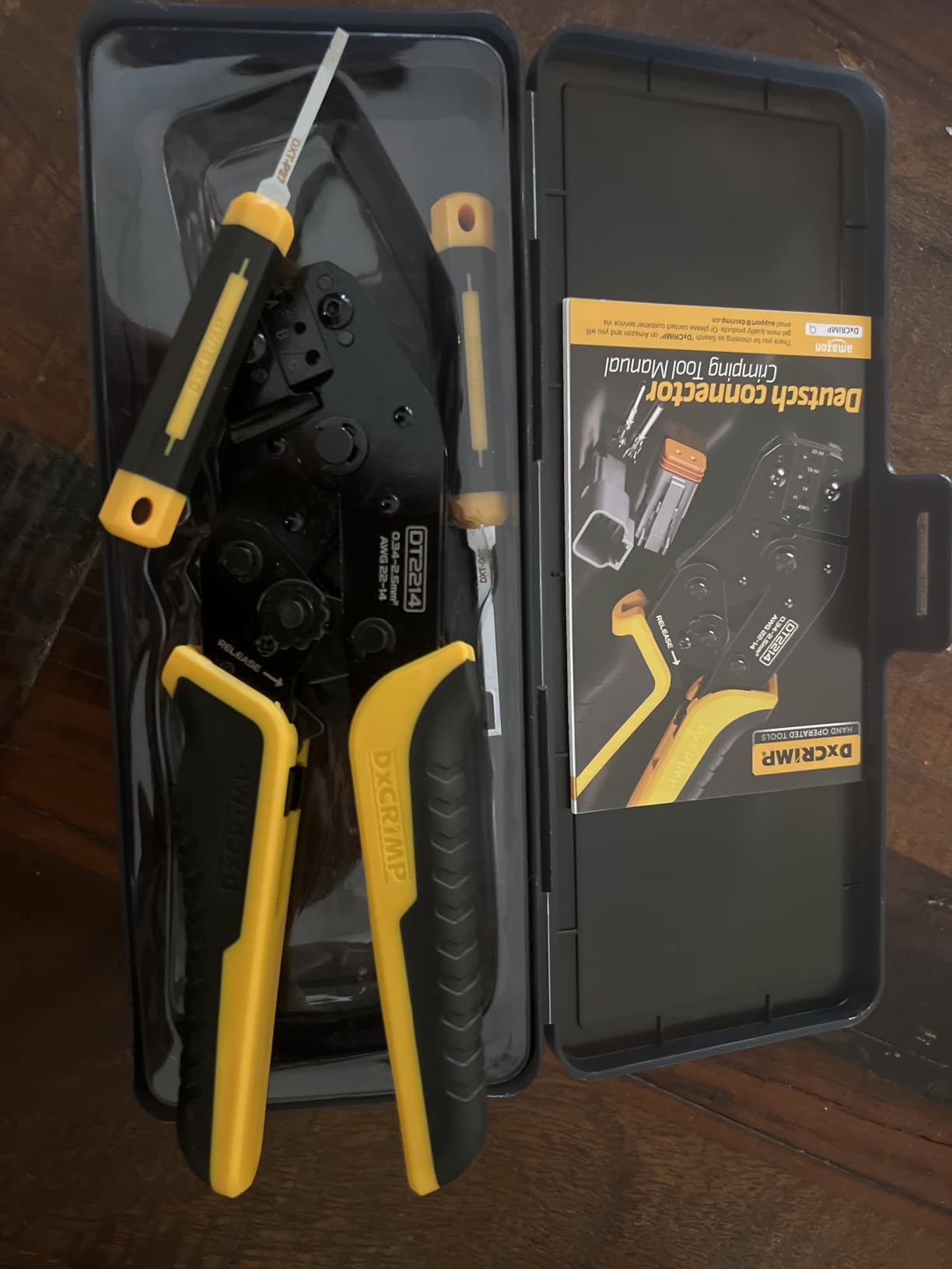 Deutsch DT Series Connector Crimping Tool Kit, 2/3/4/6 Pin Waterproof Automotive Electrical Connectors with 22-14 AWG Deutsch Crimp Tool customer photo 2