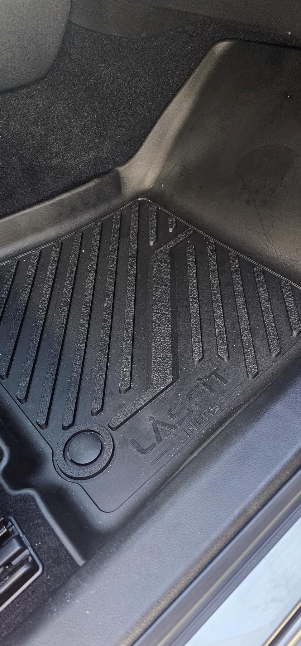 LASFIT Trunk Mat & Backrest Mats for Lincoln Aviator 2026 2025 2024 2023 2022 2021 2020, All Weather TPE Custom Fit Cargo Liner for Aviator Cargo Mat 2020-2026, Black, Easy to Clean customer photo 1