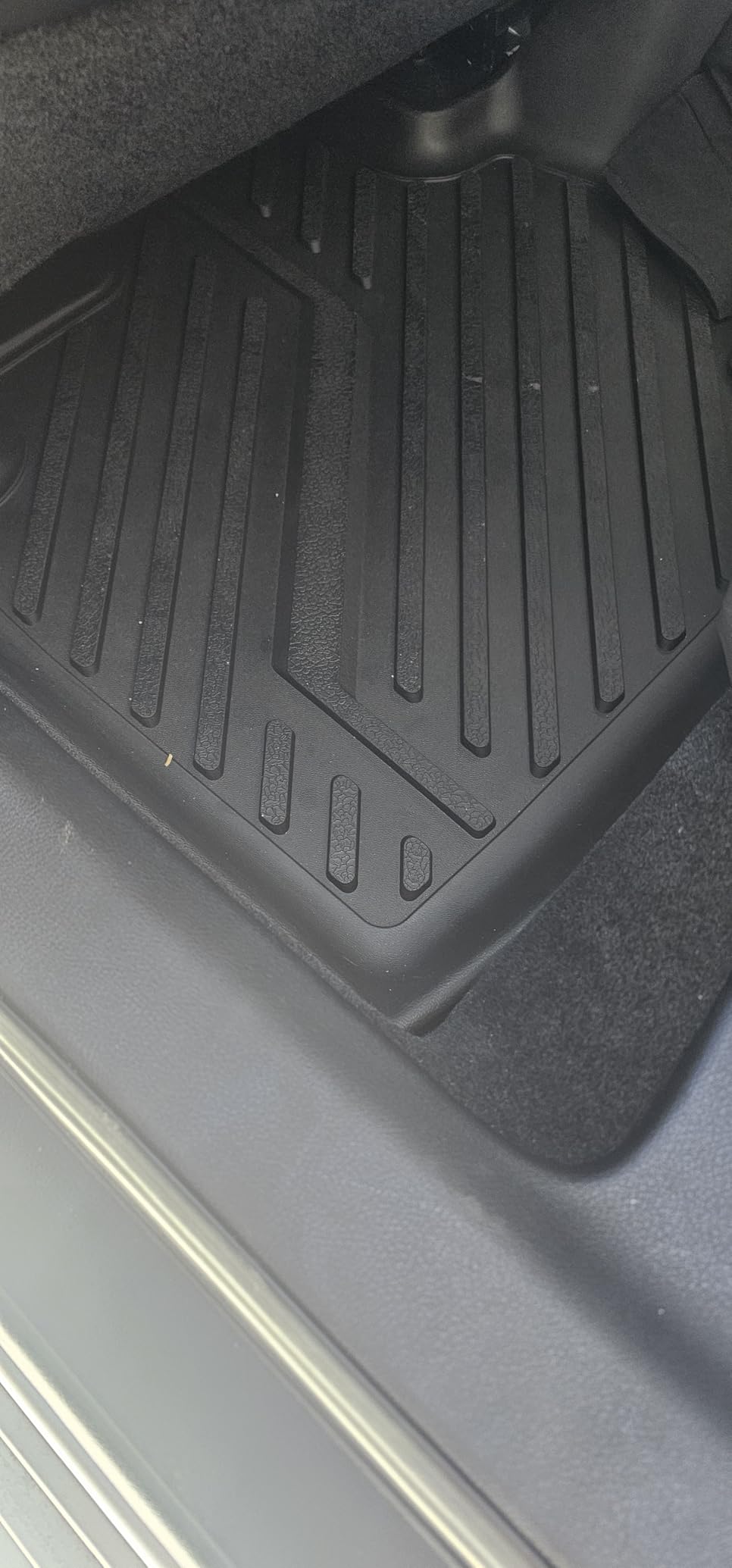 LASFIT Trunk Mat & Backrest Mats for Lincoln Aviator 2026 2025 2024 2023 2022 2021 2020, All Weather TPE Custom Fit Cargo Liner for Aviator Cargo Mat 2020-2026, Black, Easy to Clean customer photo 2