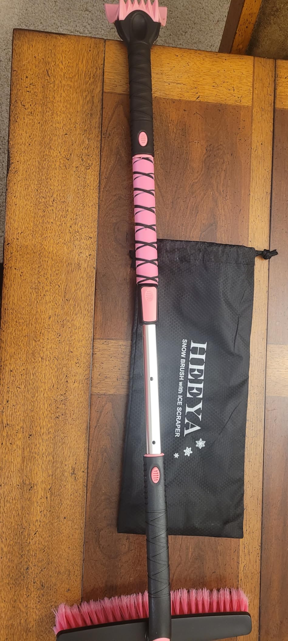 HEEYA 48 Inch Long Snow Brush for SUV with Foam Grip customer photo 1