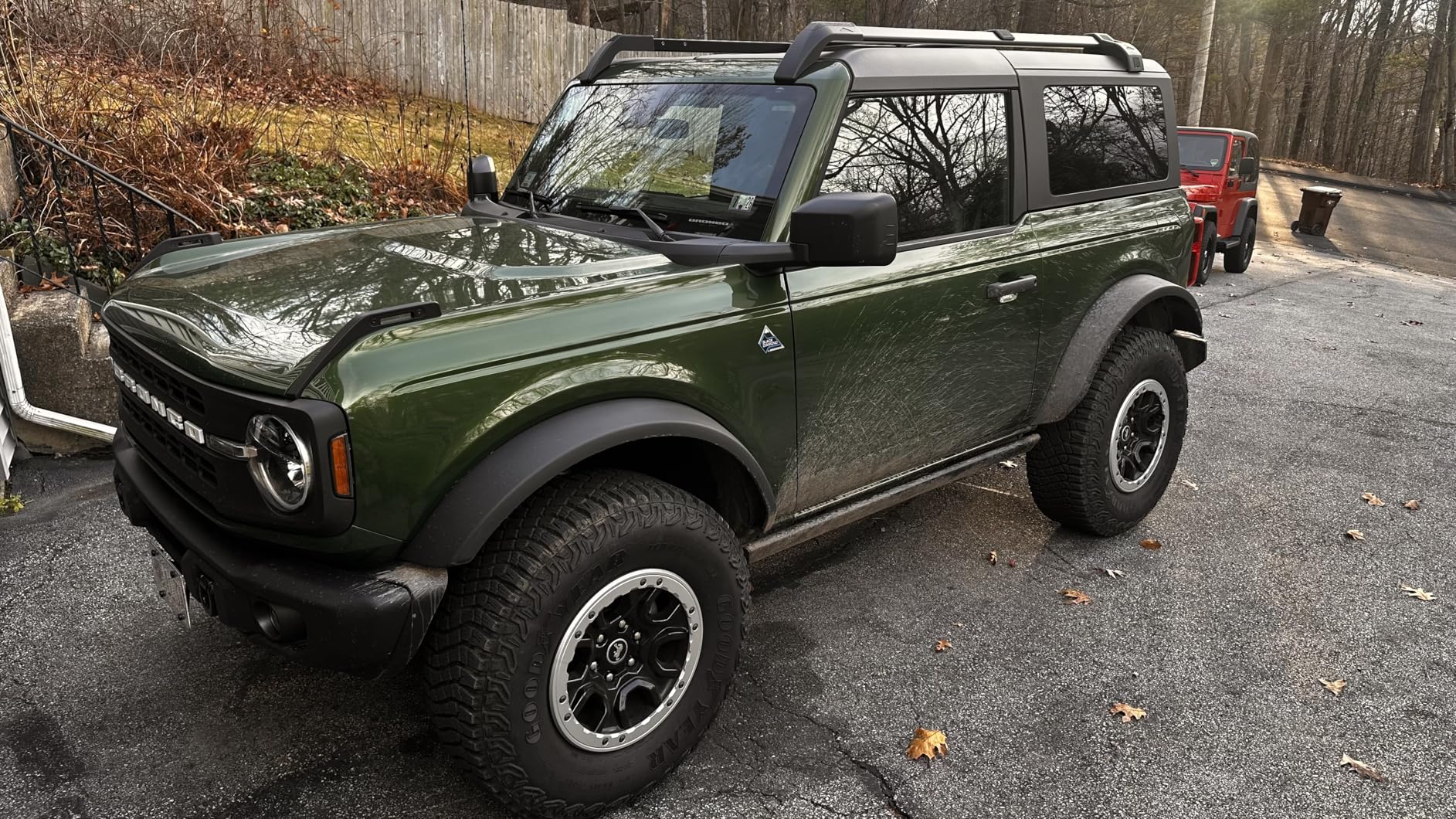 5PCS Roof Rack Cross Bars Fit for Ford Bronco 2021-2025 2026 Hard Top 2/4Door Aluminum Crossbars, for Kayak, Bike, Snowboard Low Profile OE Style Tacoma Storage Accessories customer photo 1