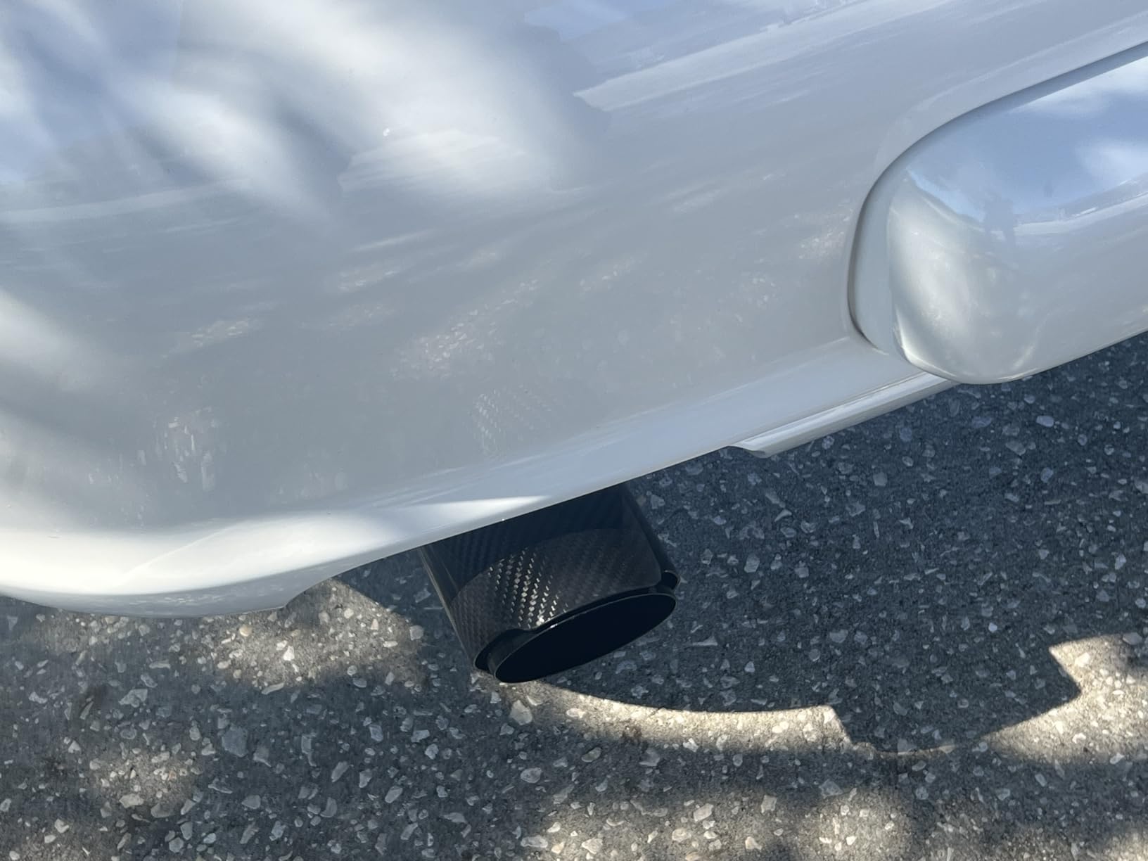 Carbon Fiber Exhaust Tip 2.5