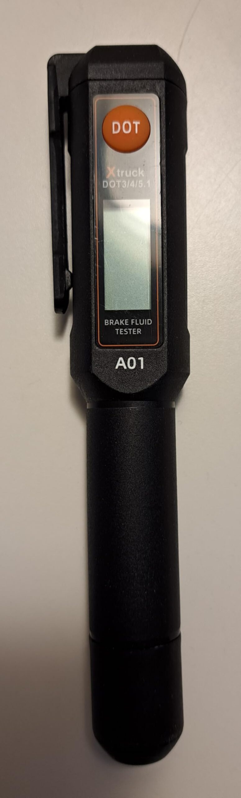 Brake Fluid Tester Pen with Corrosion Resistance Probe, Brake Fluid Moisture Tester with Screen Display, Alarm Oil Fluid Tester Calibrated for DOT3, DOT4, DOT5.1 Brake Fluid customer photo 2