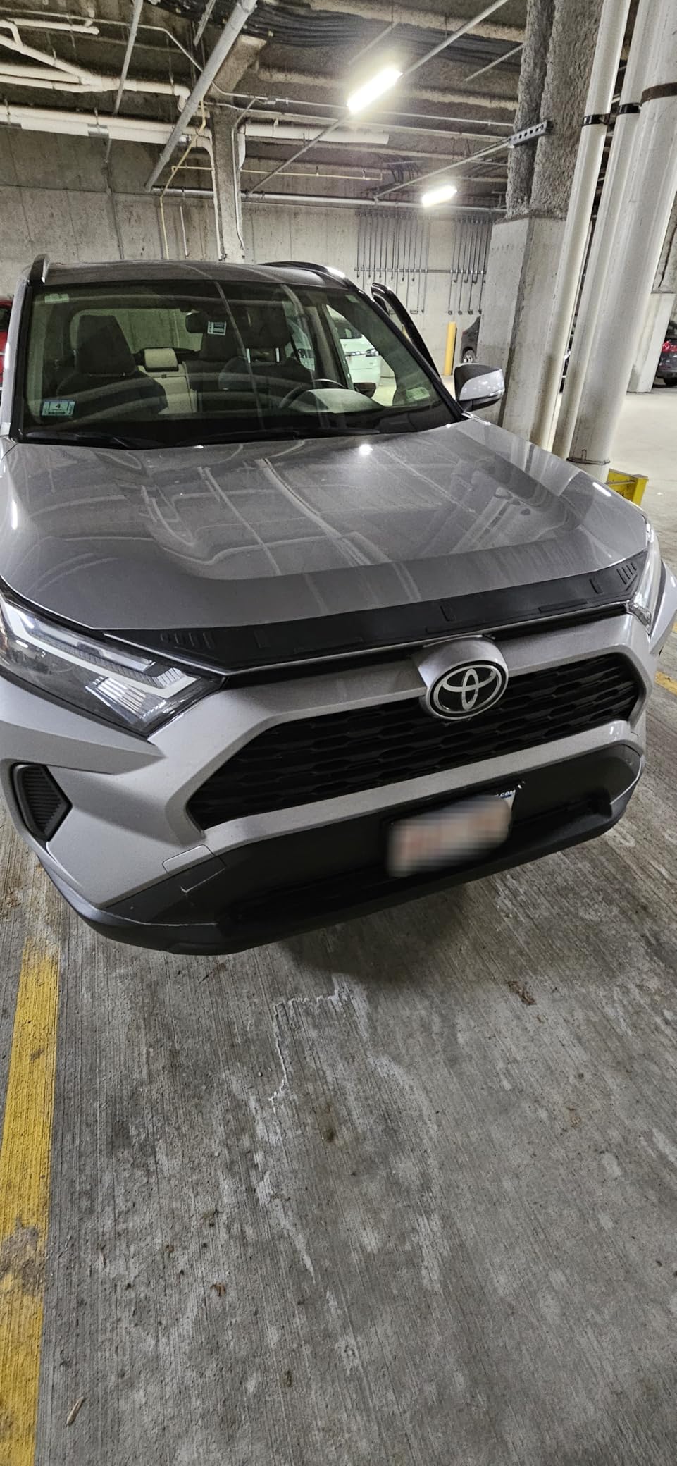 TripleAliners Hood Deflector Protector Compatible with 2019-2025 2026 Chevy Silverado1500 Accessories Hood Protector TPE Bug Deflector Shield Replacement(No for ZR2, Custom Trail Boss & LT Trail Boss) customer photo 2