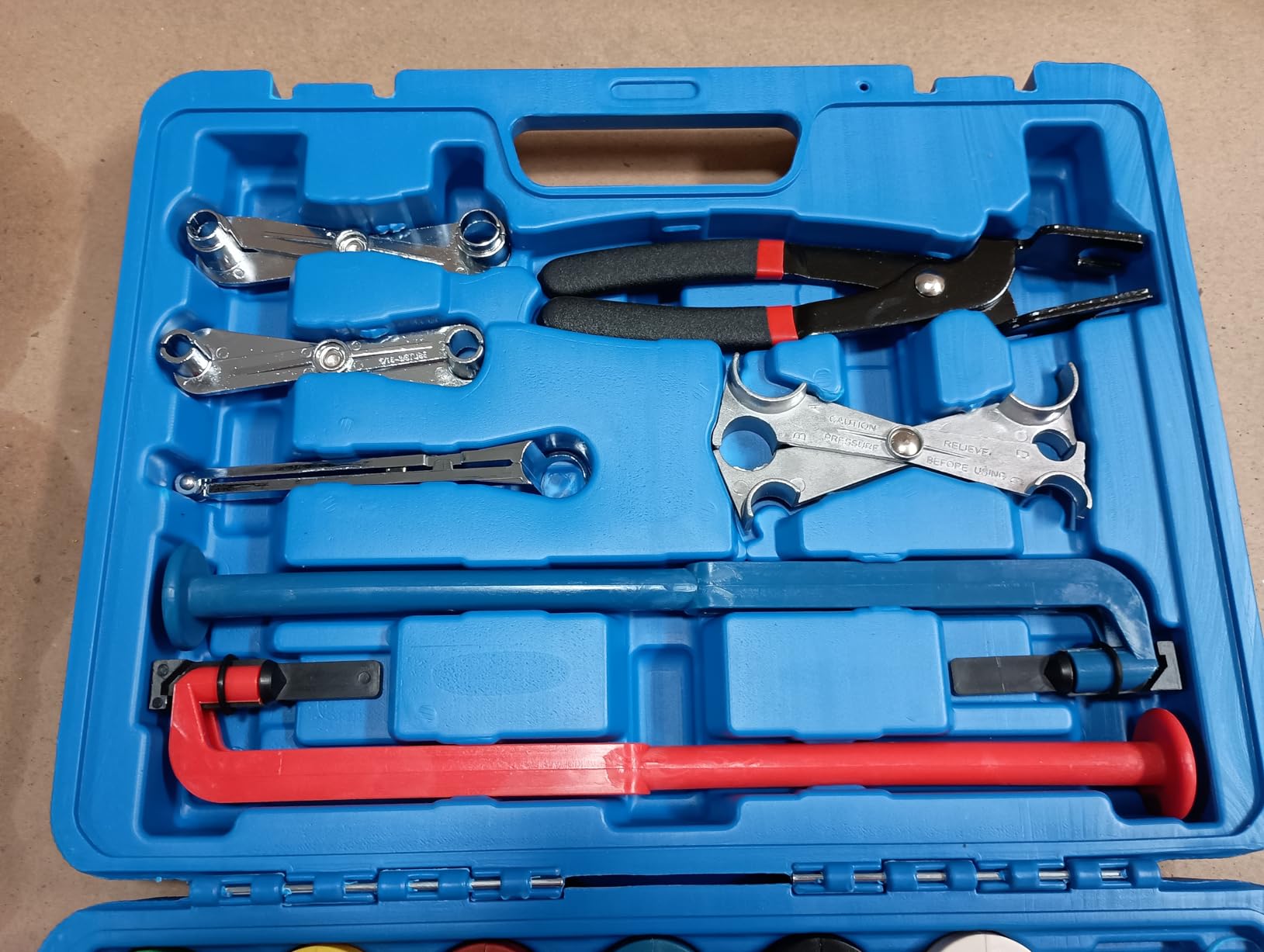 45pcs Master Quick Disconnect Tool Set Fuel Line Disconnect Tool Kit for Automotive A/C Fuel & Transmission Systems, Fuel Line Removal and Separator Tool Compatible with GM Ford Chrysler customer photo 1