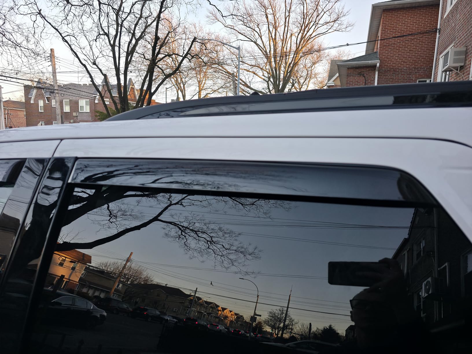 VW Tiguan Rain Guards 2018-2024 Volkswagen Tiguan | in-Channel Window Deflectors | Rain Protection + Ventilation Easy Install | Extra-Durable Polycarbonate | 4-Piece Set customer photo 1