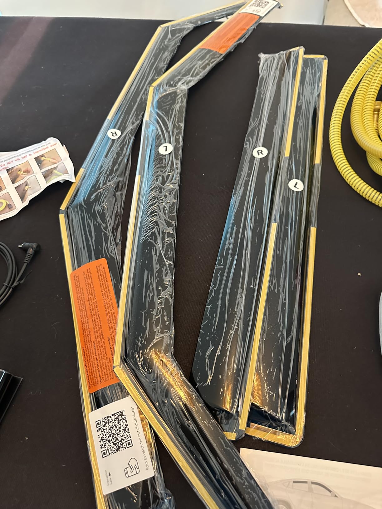 Voron Glass in-Channel Extra Durable Rain Guards for Hyundai Sonata 2020-2026, Window Deflectors, Vent Window Visors, 4 Pieces - 200934 customer photo 2
