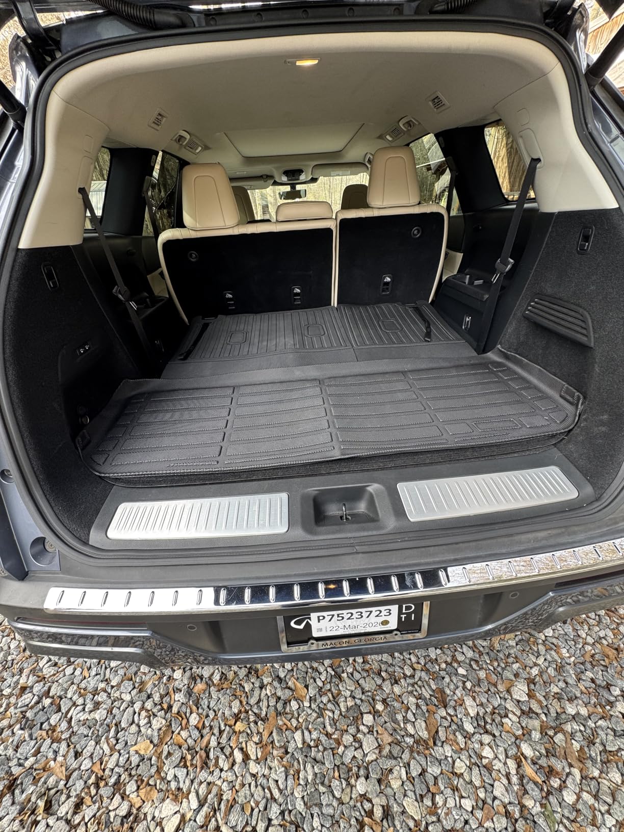 KELCSEECS Floor Mats & Cargo Liner Custom for 2021-2025 2026 Range Rover Velar, All Weather Protection TPE Floor Liners Front & Rear Row Full Set Accessories Black customer photo 2