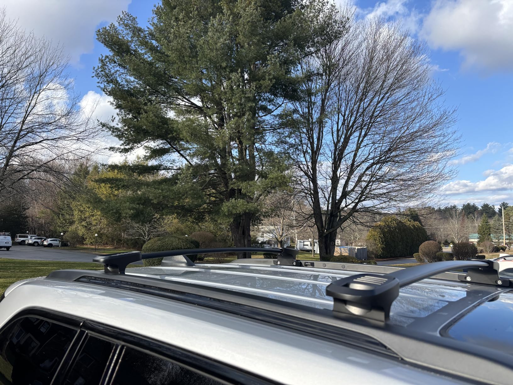 Autekcomma Heavy Duty 300lbs Loading Weight Roof Rack Crossbars Compatible for GMC Acadia 2017-2023, Anti-Corrosion Full Aluminum customer photo 2