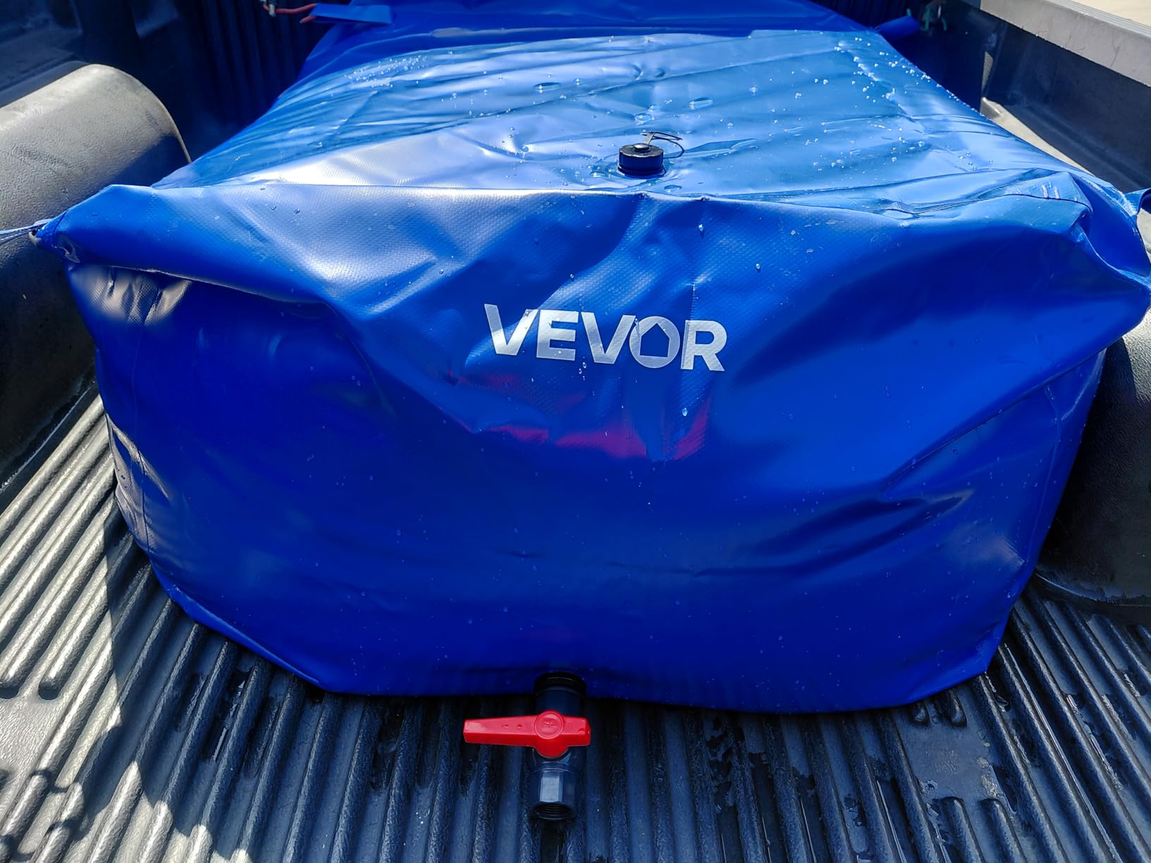 VEVOR Water Storage Bladder, 35 Gallon Large Capacity TPU Soft Water Bag, Portable & Collapsible Water Storage Containers, Leakproof & Wear-Resistant RV Waters Tank for Camping Irrigation Outdoor Use customer photo 1