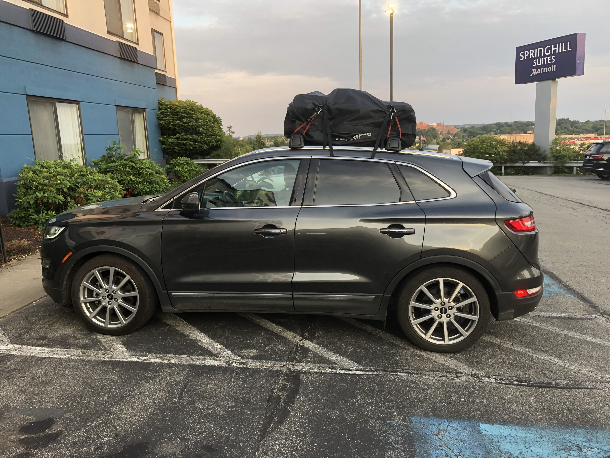 Snailfly 350 lbs Lockable Roof Rack Cross Bars Fit for Hyundai Santa Fe 2024-2026, Aluminum Crossbars Luggage Cargo Carrier, Rooftop Accessories for Bike Kayak Skis Surfboard Canoe customer photo 1