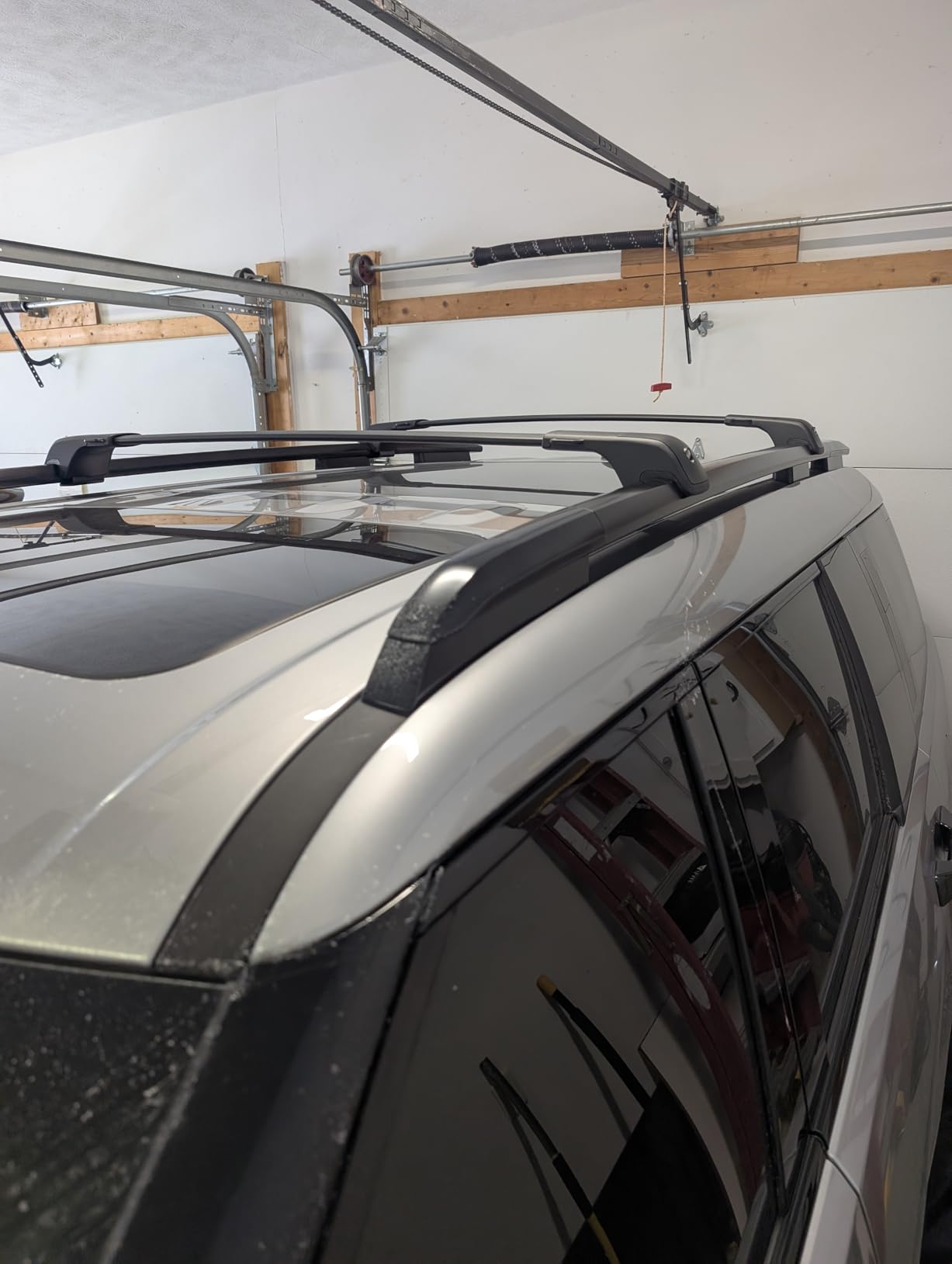 Snailfly 350 lbs Lockable Roof Rack Cross Bars Fit for Hyundai Santa Fe 2024-2026, Aluminum Crossbars Luggage Cargo Carrier, Rooftop Accessories for Bike Kayak Skis Surfboard Canoe customer photo 2