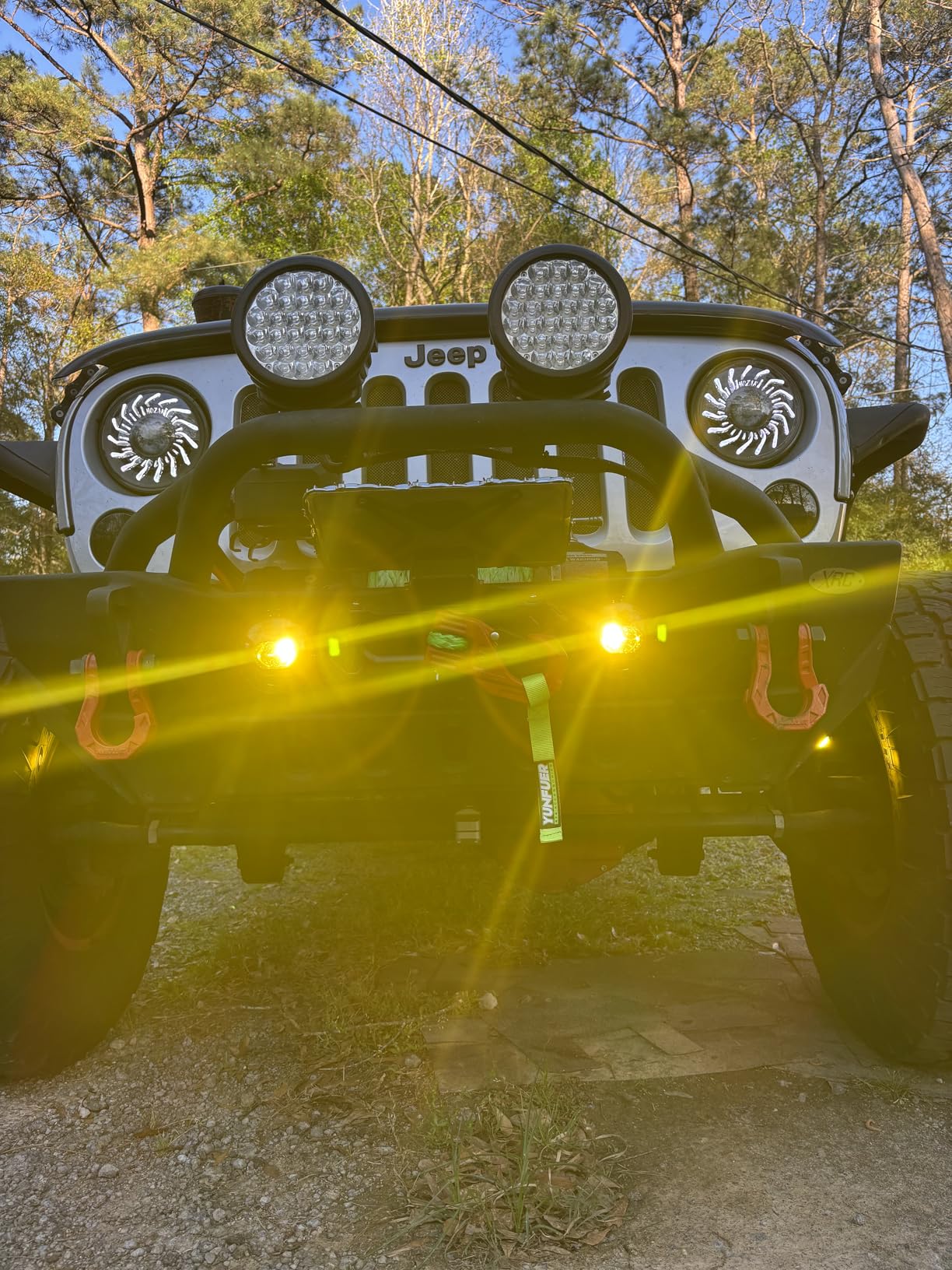 Silverado LED Fog Lights for 07-14 Chevy Silverado 1500/Silverado 2500HD 3500HD/Suburban 1500/Suburban 2500/Tahoe/Avalanche/GMC Yukon Accessories, 60W Fog Light Assembly Kit, Bumper Fog Lamps customer photo 2