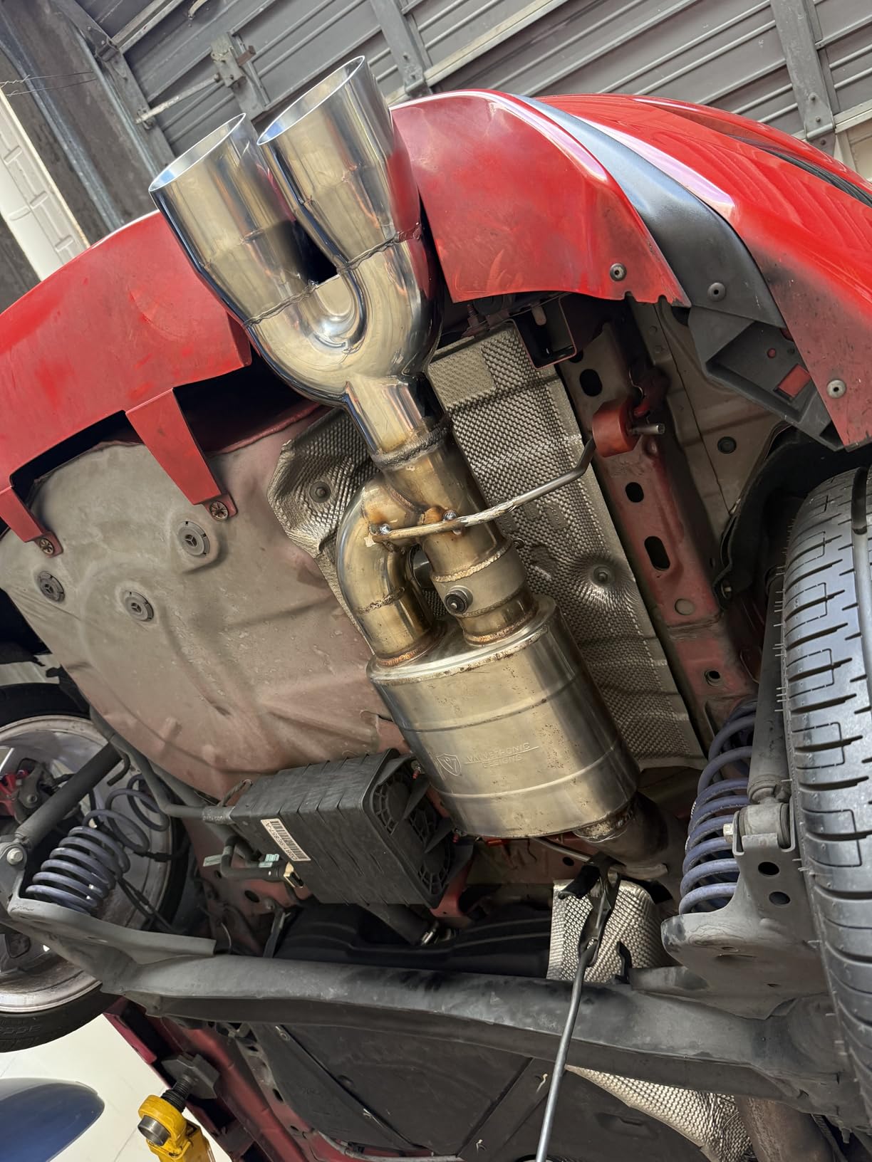 LCGP Dual Exhaust Tip 3 inch Inlet 4 inch Outlet 12