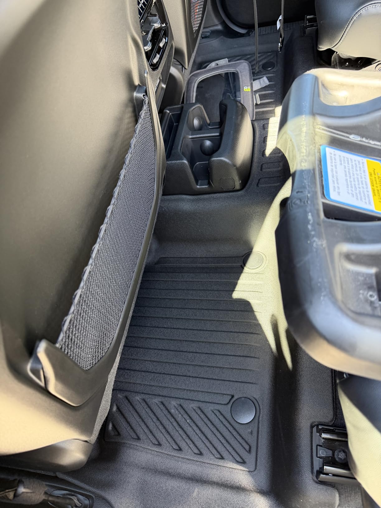 Naibeve Floor Mats for 2020-2025 Lincoln Aviator 6-Seater(Only Fit 6 Seats Second Row Without Center Console) - Floor Mats & 2nd Row Backrest Mats & Cargo Mat with 3rd Row Backrest Mats Accessories customer photo 2