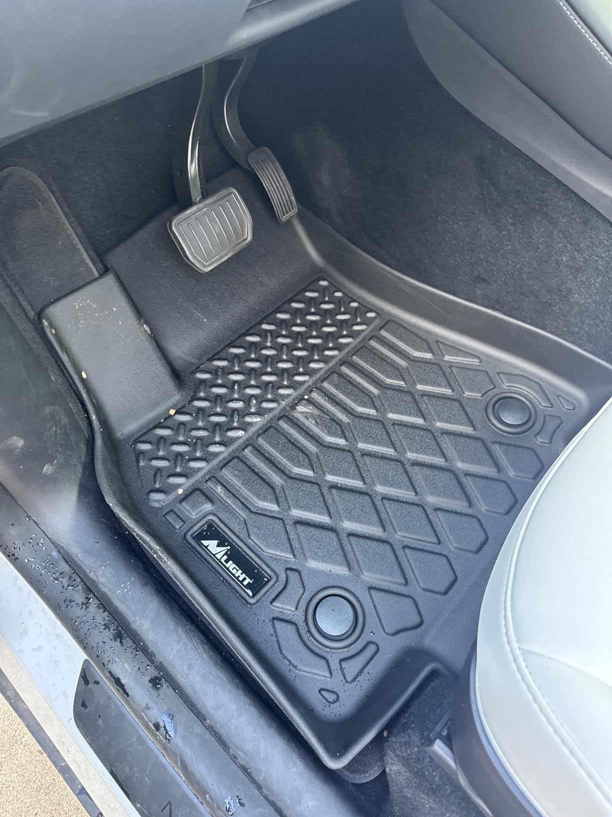 Nilight TPE Floor Mats for Mazda CX-90 & CX90 PHEV 7 Seats 2024 2025 2026 All Weather Custom Fit Heavy Duty Floor Liners customer photo 1