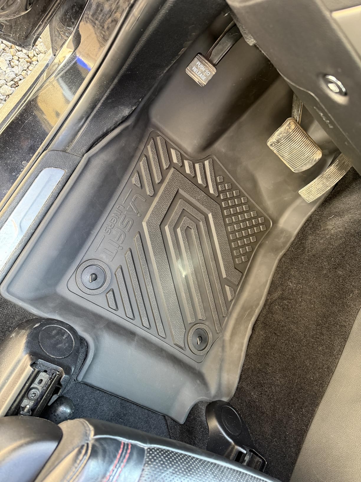 Lasfit Floor Mats & Trunk Mat & Backrest Mats for Dodge Durango 2016-2026, All Weather TPE Custom Fit Cargo Liner customer photo 1