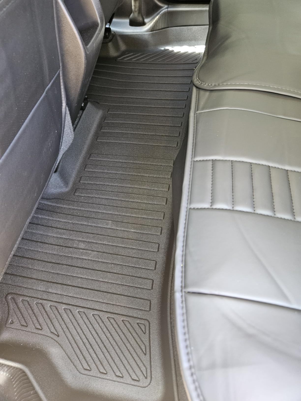 Naibeve Floor Mats for 2018-2024 Buick Enclave 7 Seats/Bucket Seats - All Weather for Buick Enclave Floor Mats Cargo Mat 2nd & 3rd Row Backrest Mats Waterproof Interior Accessories customer photo 2