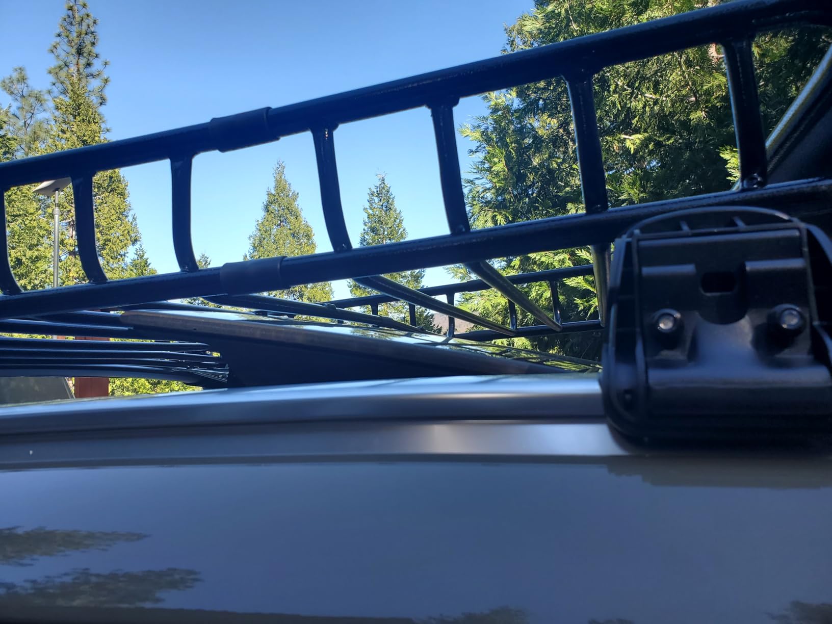 OTUAYAUTO Lockable Roof Rack Cross Bars - Compatible with Hyundai Palisade 2019 2020 2021 2022 2023 2024 2025, Aluminum Heavy Duty Anti-Theft 220lbs Crossbars for Luggage Racks Bike Kayak Snowboard customer photo 1