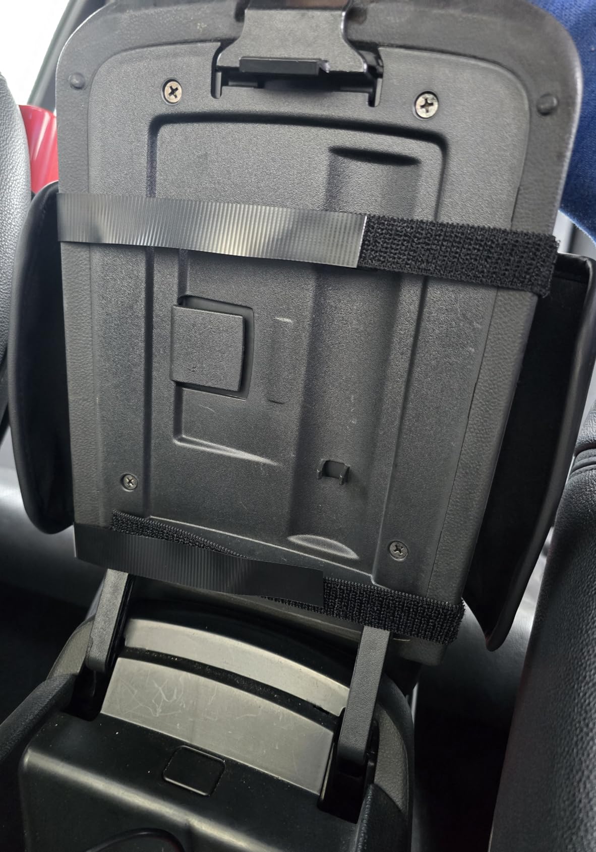 2026 New 5 in1 Car Armrest Storage Box, Multifunctional Leather Car Armrest Box Pad with Cup Holder & Phone Holder & Storage Bag, Comfortable Center Console Cover for Elbow Support customer photo 2
