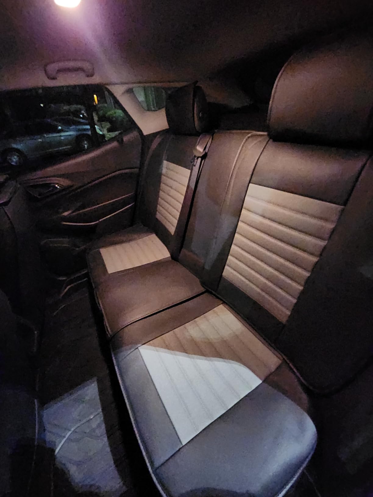 Car Seat Covers fit for Hyundai Palisade 2020-2025 2026: Leather Full Set Seat Covers Waterproof Automotive Seat Protector (5 Seats, Black) customer photo 1