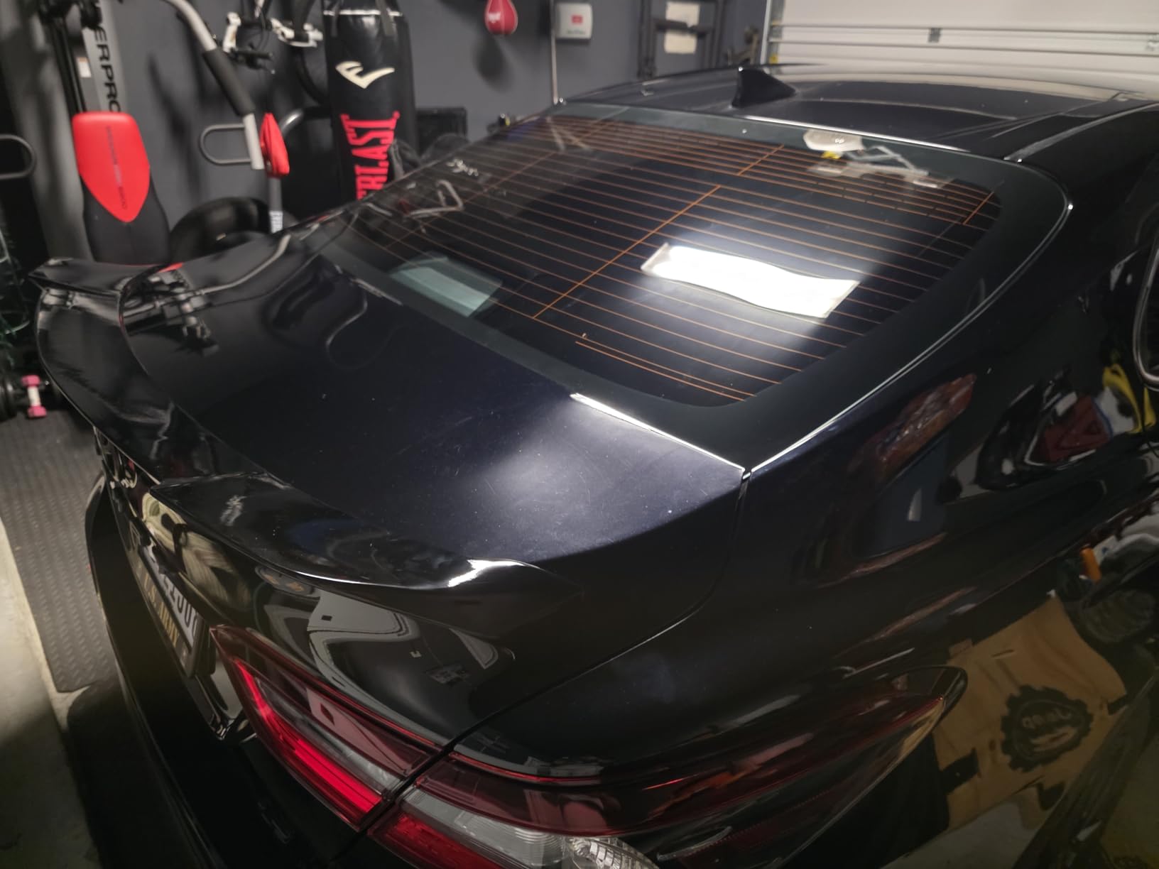 Rear Trunk Spoiler for Toyota Camry 2018-2024 Yofer V2 Style High Kick Spoiler Wing Lip (Carbon Fiber Print) customer photo 1
