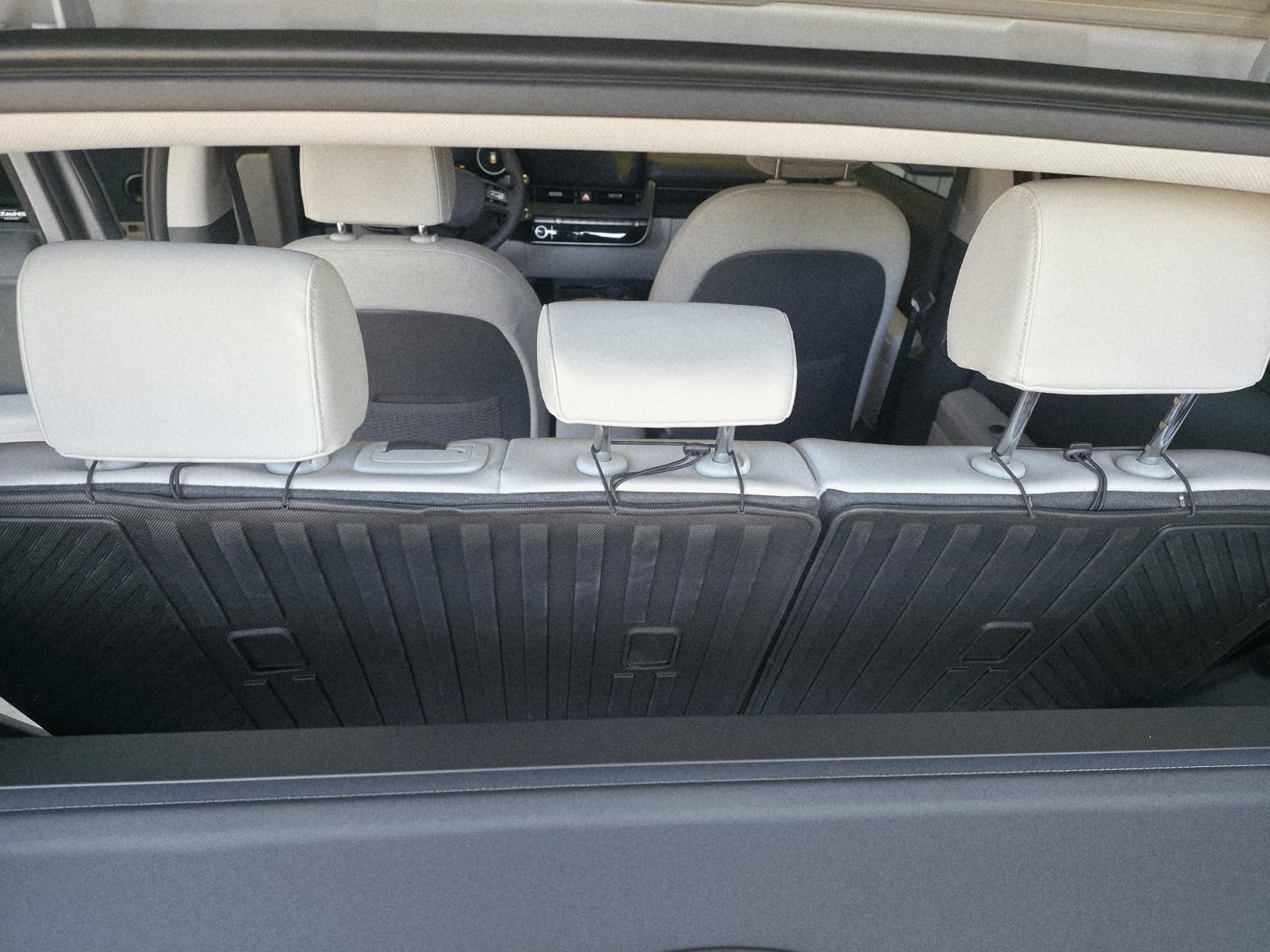Tongama Floor Mats for 2024 2025 2026 Mazda CX-90 8 Seats, All Weather TPE Floor Liners and Trunk Mat with Backrest Mat Protectors for Mazda CX-90 Waterproof Interior Accessories customer photo 1