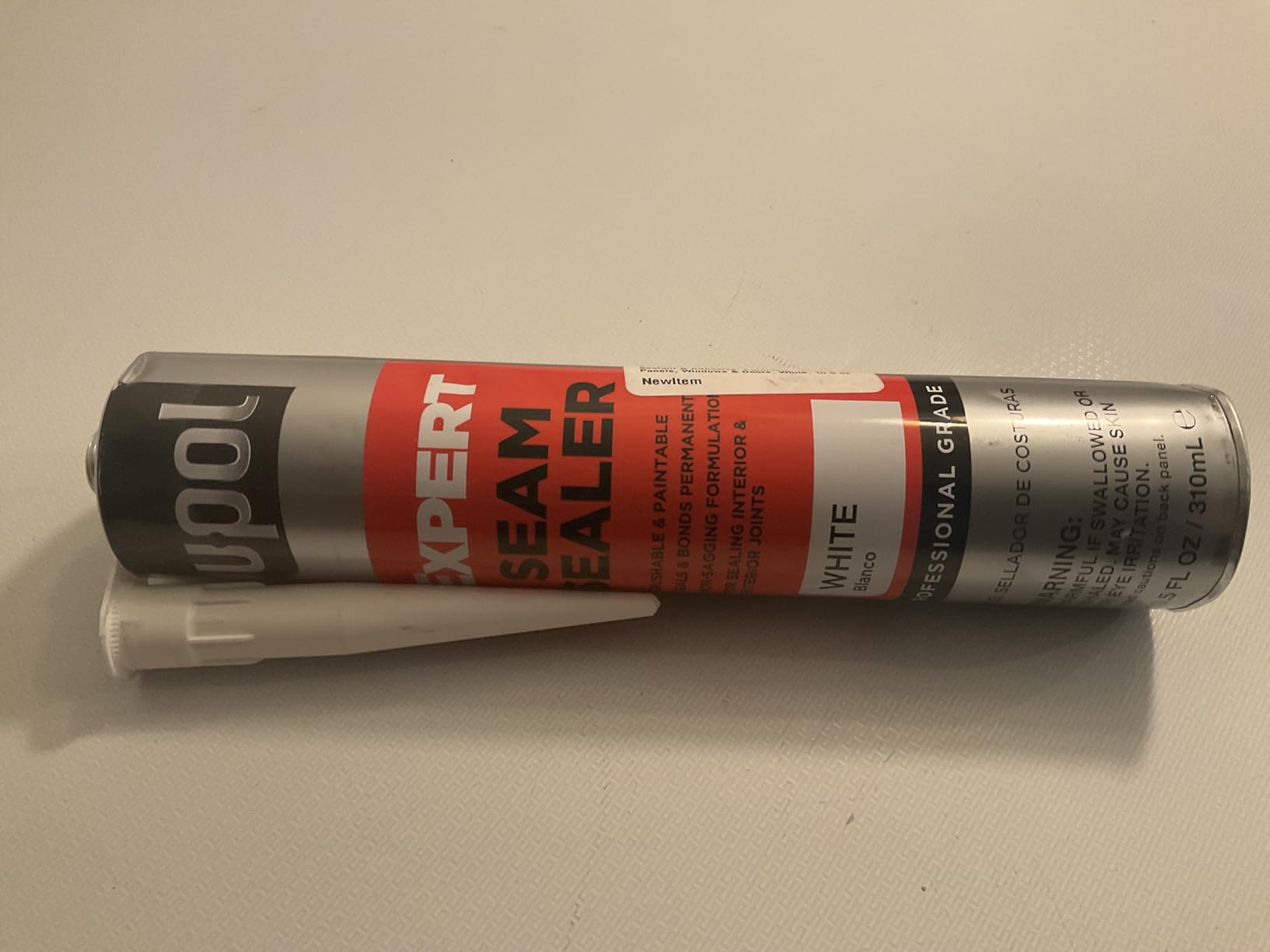 U-Pol Expert Seam Sealer, Automotive Sealant & Adhesive, Paintable, Ideal for Body Panels, Windows & Doors, White, 10.5 oz customer photo 1