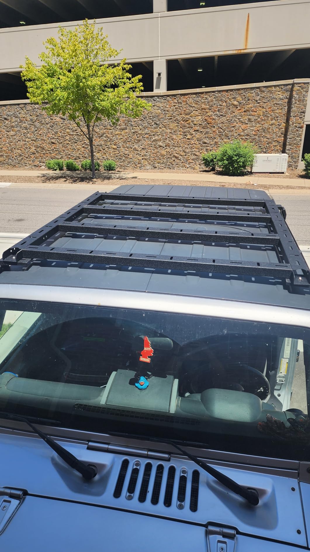 Roof Rack Fits for Lincoln Aviator 2020-2026, Heavy-Duty Carbon Steel Roof Rack Platform, OEM Mount No Drilling, 800 lbs Load Capacity, Powder-Coated Steel customer photo 2