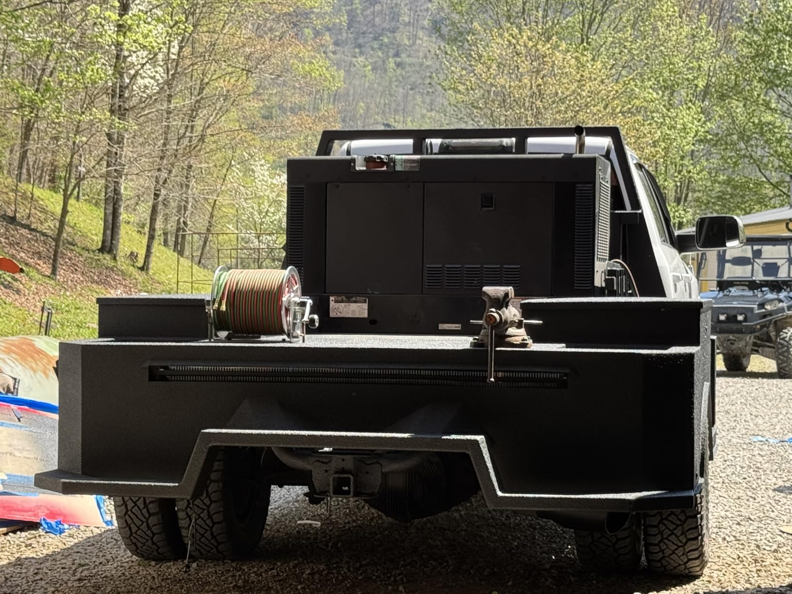 U-POL Raptor Black Urethane Spray-On Truck Bed Liner Kit, 2K Protective Coating with Spray Gun, UV Resistant, DIY Bedliner for Trucks, 4 Quarts customer photo 1