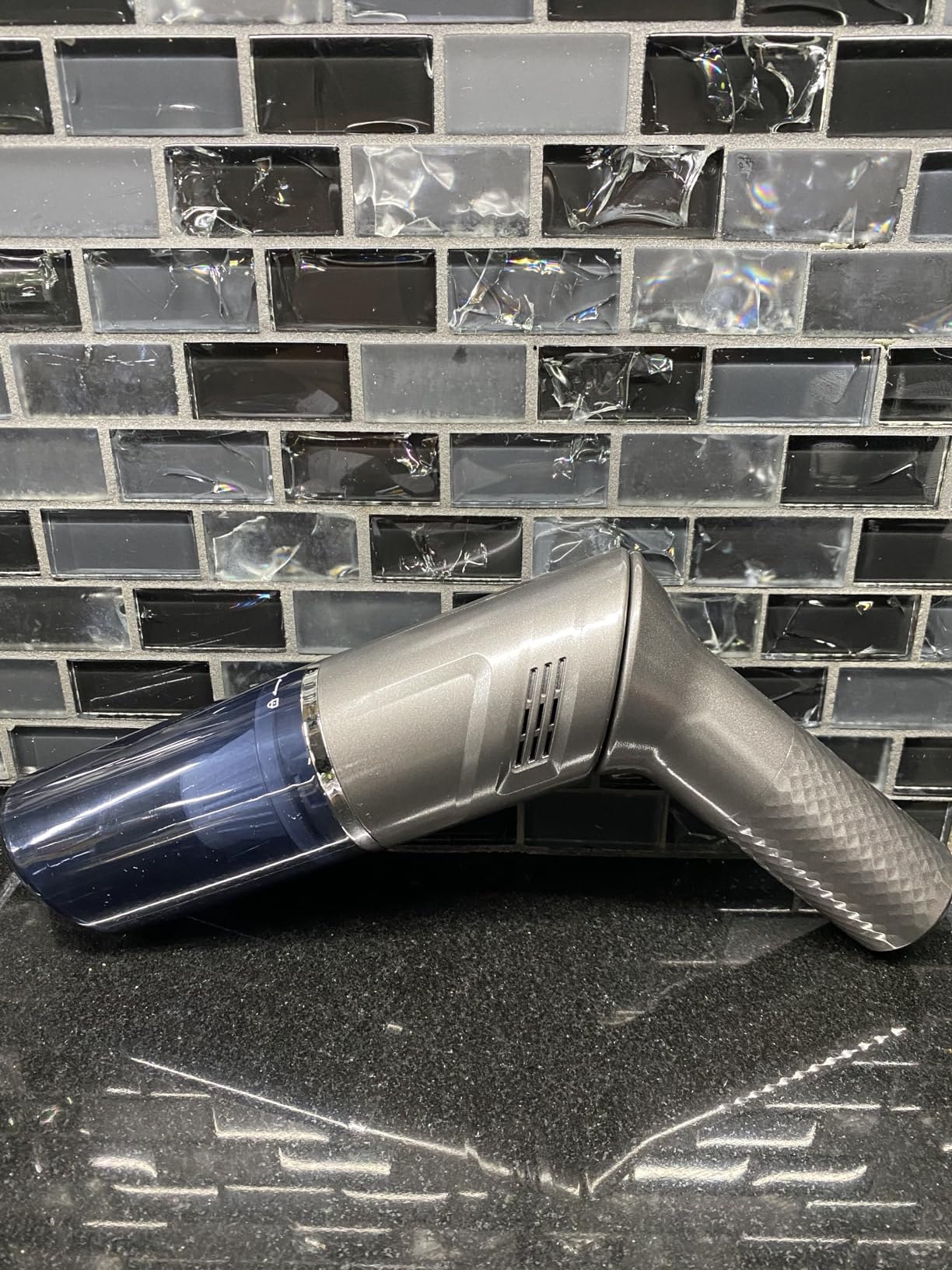 Cordless Car Vacuum Cleaner - Portable Handheld Vacuum with 90 degree Adjustable Handle,120W / 15000Pa Rechargeable Mini Dust Buster for Cars,Carpets and Pet Hair customer photo 2
