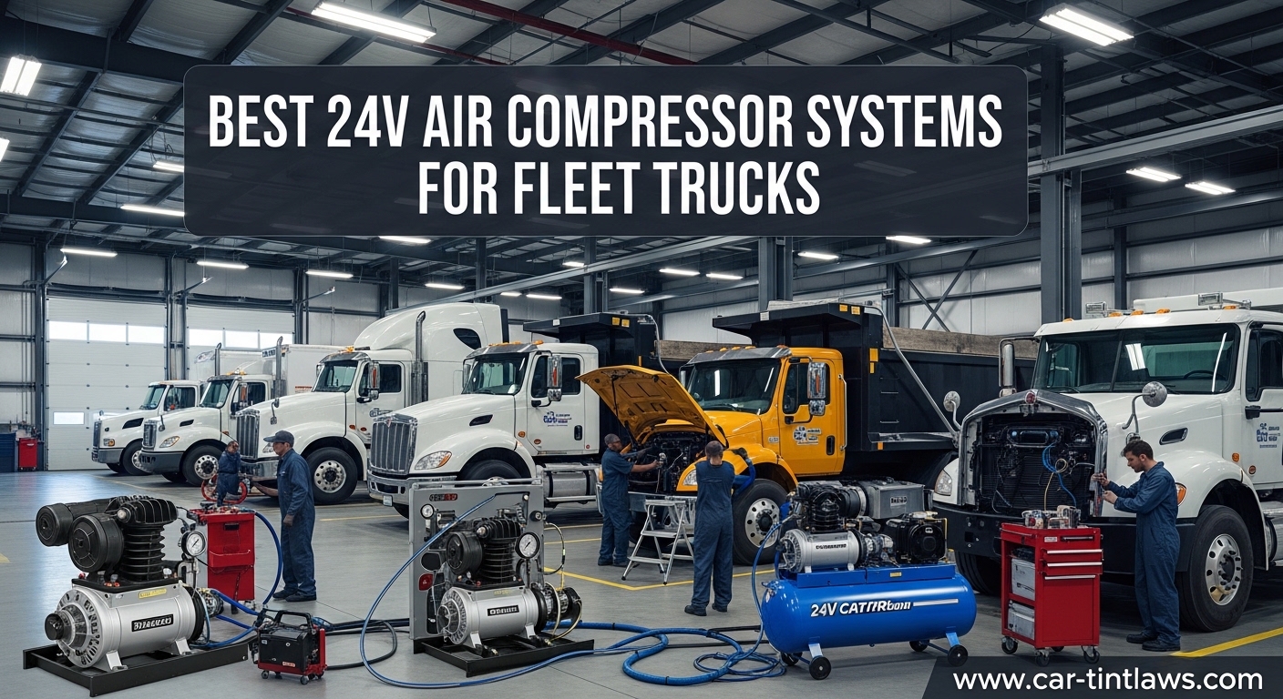 Best 24V Air Compressor Systems for Fleet Trucks