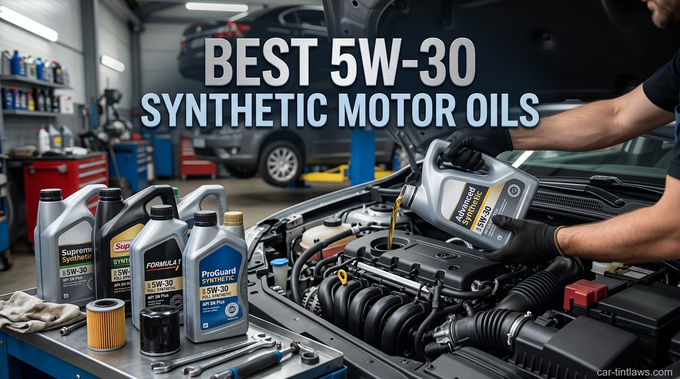 Best 5W-30 Synthetic Motor Oils