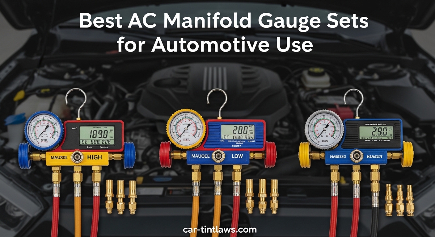 Best AC Manifold Gauge Sets for Automotive Use