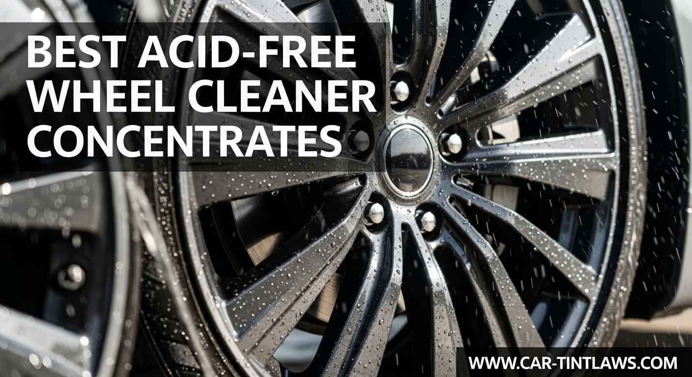 Best Acid-Free Wheel Cleaner Concentrates