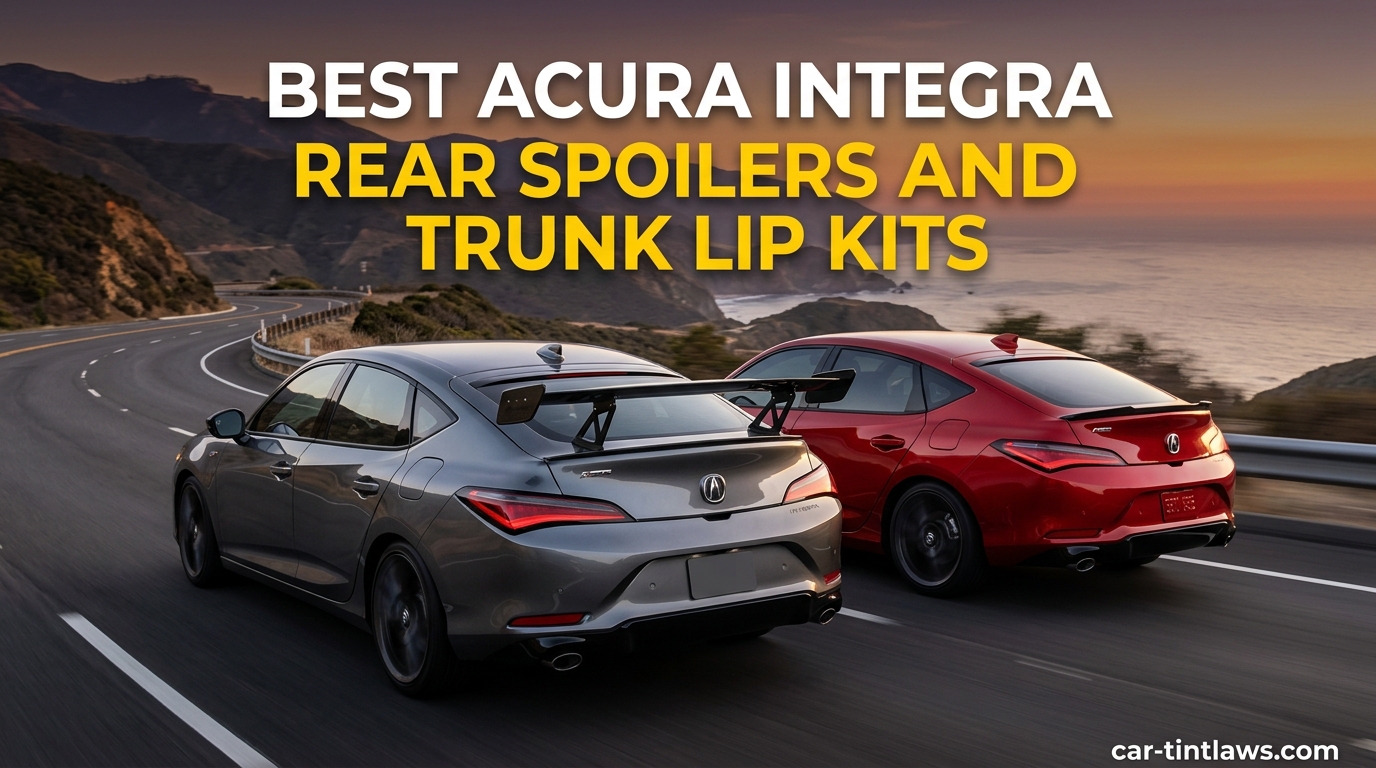 Best Acura Integra Rear Spoilers and Trunk Lip Kits