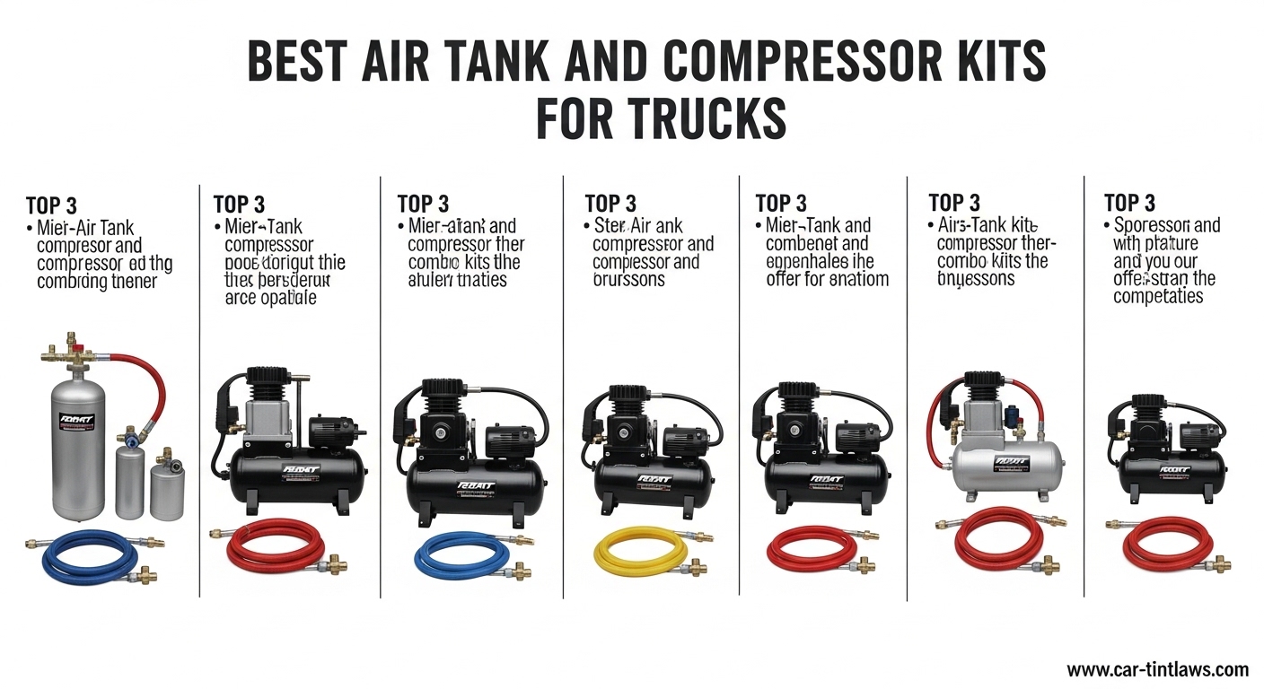 Best Air Tank and Compressor Combo Kits for Trucks