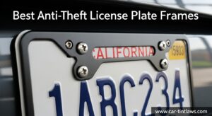 Best Anti-Theft License Plate Frames