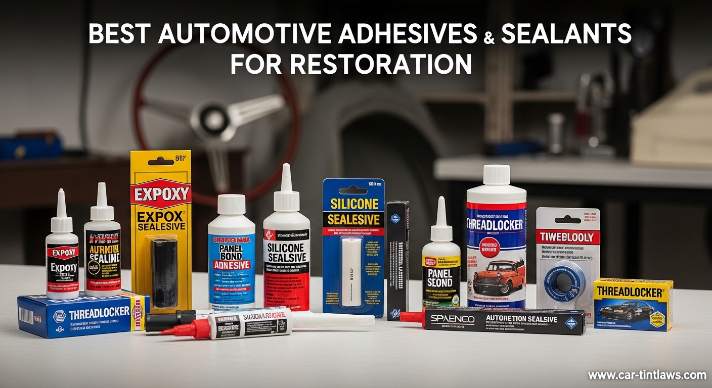 Best Automotive Adhesives and Sealants for Restoration