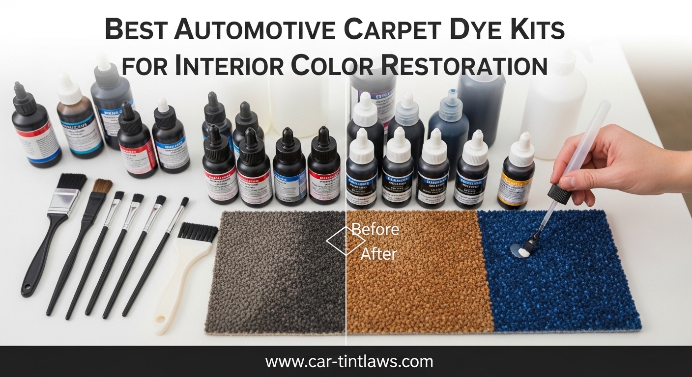 Best Automotive Carpet Dye Kits for Interior Color Restoration