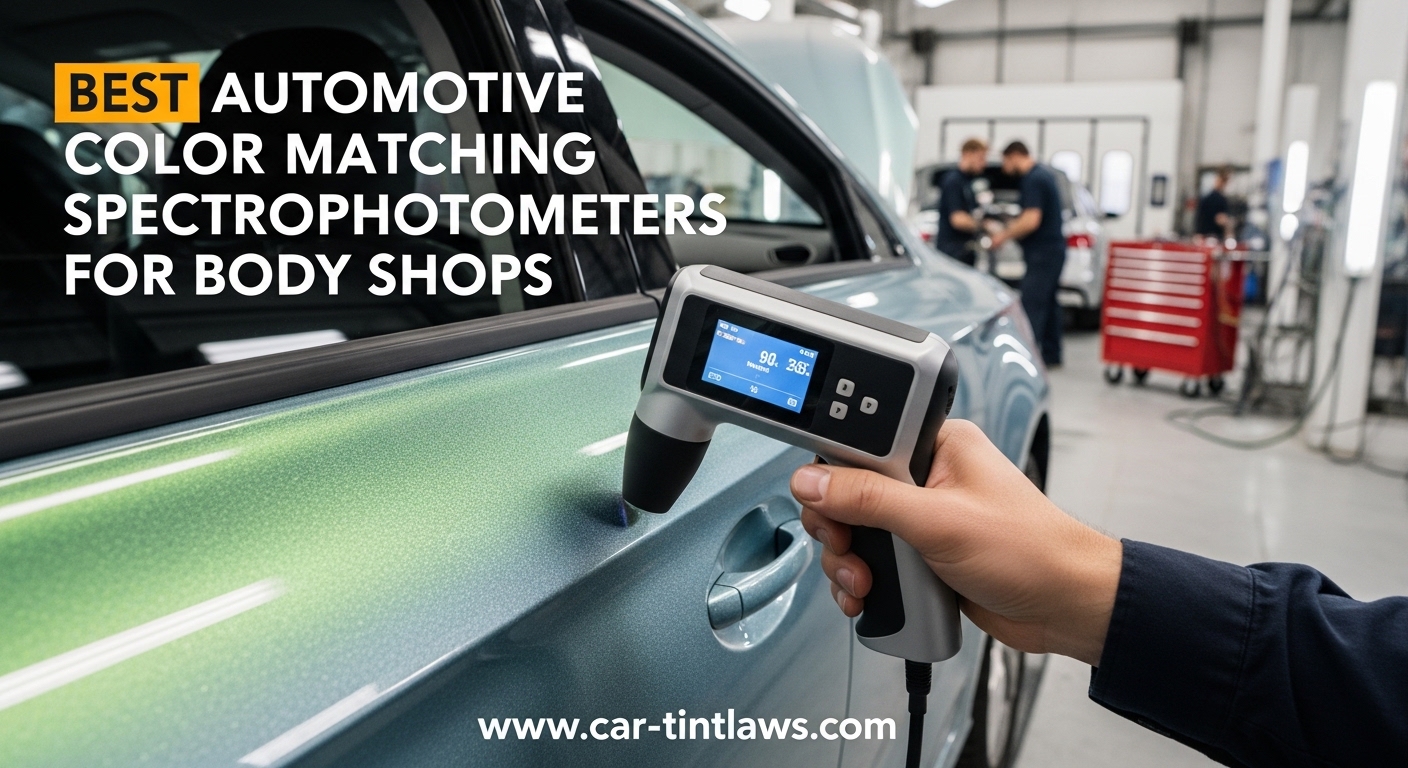 Best Automotive Color Matching Spectrophotometers for Body Shops