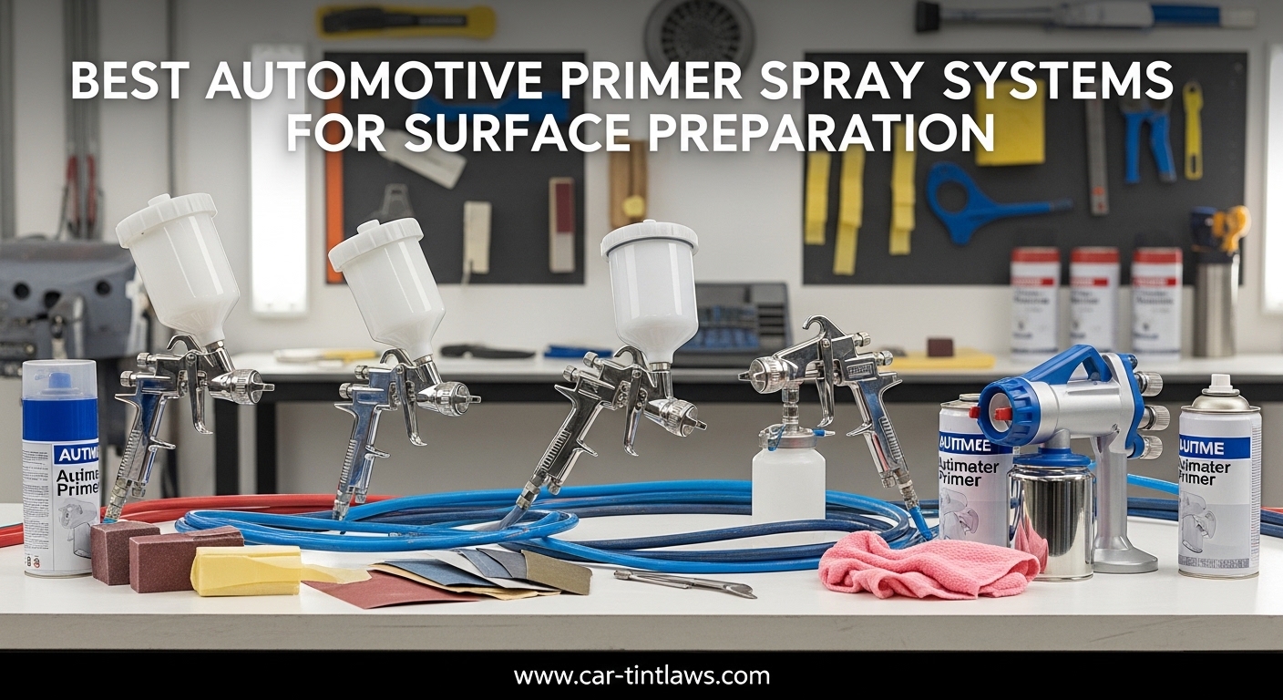 Best Automotive Primer Spray Systems for Surface Preparation