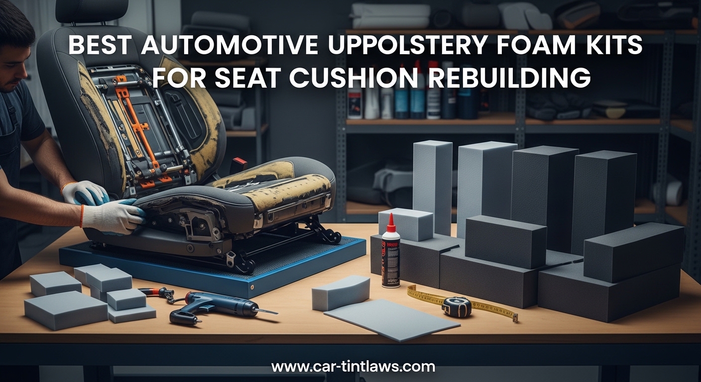 Best Automotive Upholstery Foam Kits for Seat Cushion Rebuilding