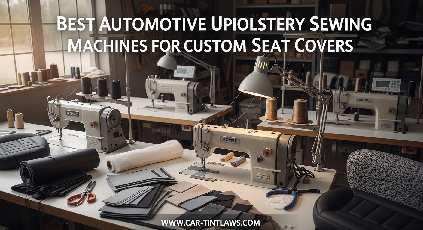 Best Automotive Upholstery Sewing Machines for Custom Seat Covers