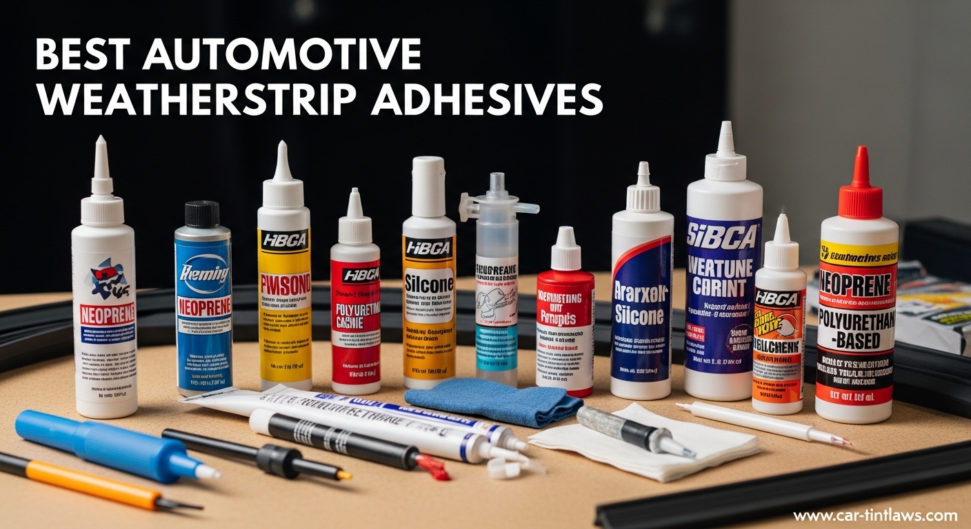 Best Automotive Weatherstrip Adhesives