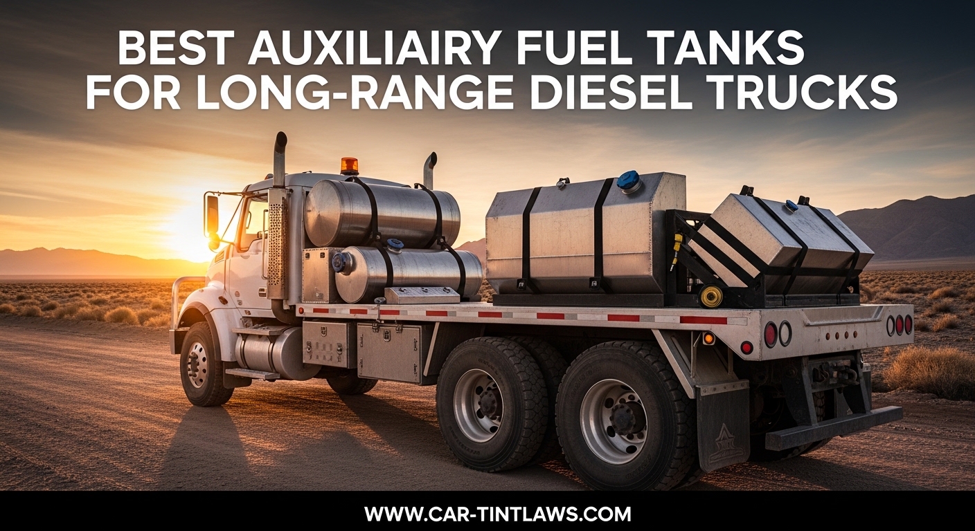 Best Auxiliary Fuel Tanks for Long-Range Diesel Trucks