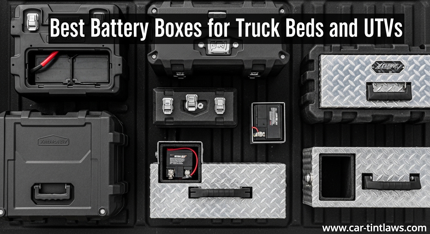Best Battery Boxes for Truck Beds and UTVs