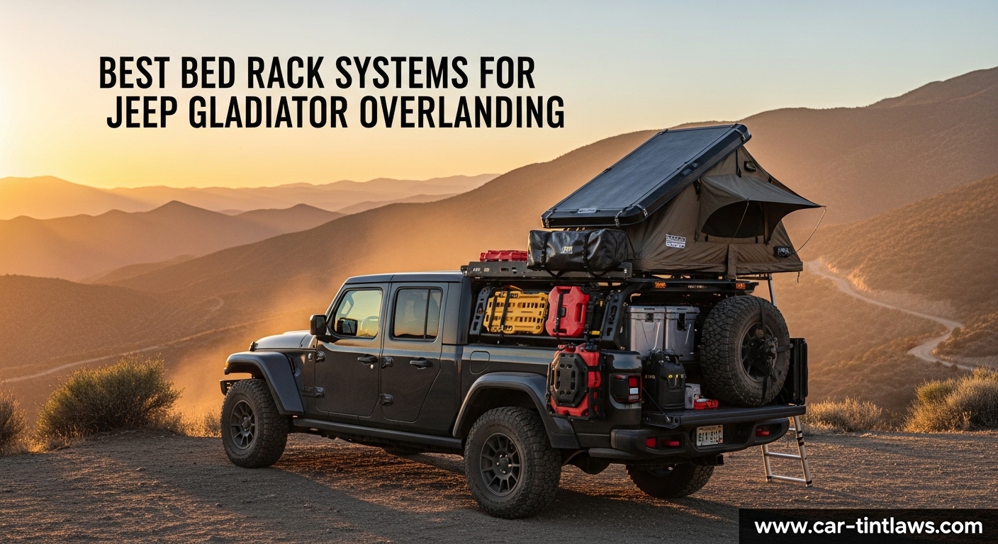 Best Bed Rack Systems for Jeep Gladiator Overlanding